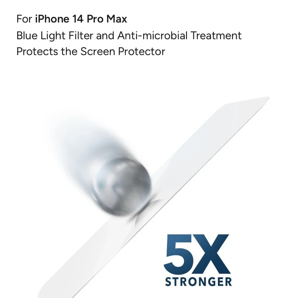 ZAGG iPhone 14 Pro Max (glass elite vision guard screen protector) NWT